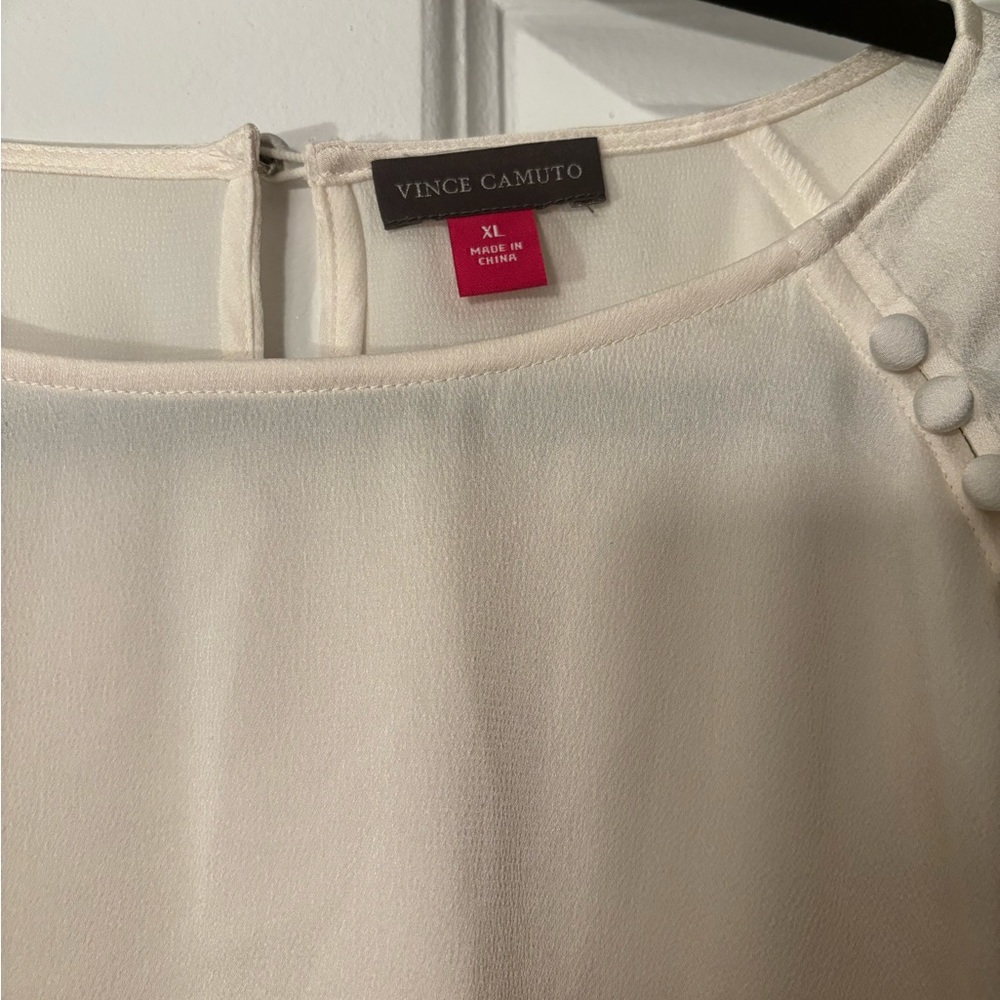 Vince Camuto Cream ivory Blouse - Picture 2 of 4